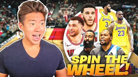 spin the wheel nba 2k22.